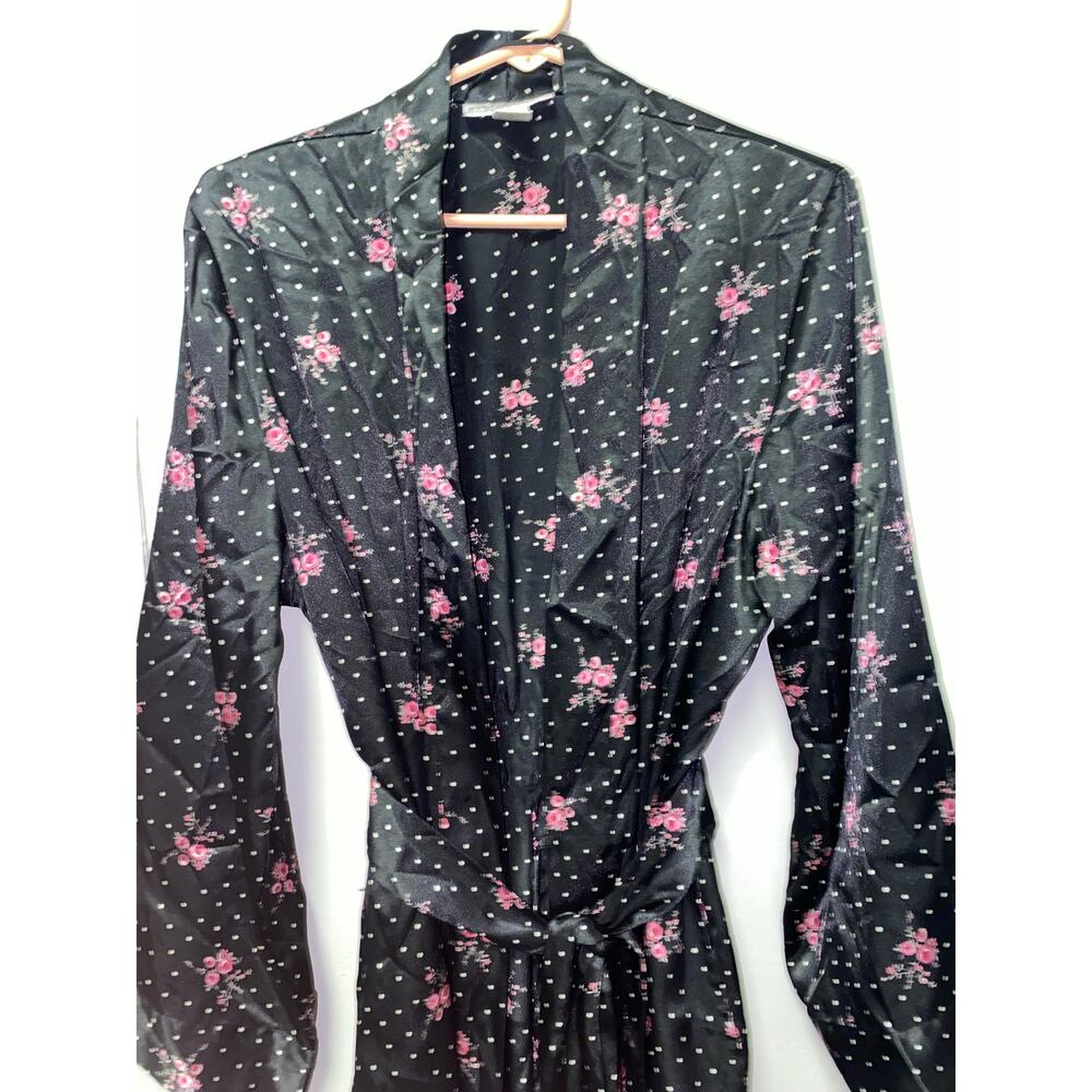 Morgan Taylor Intimates Robe Floral size Large